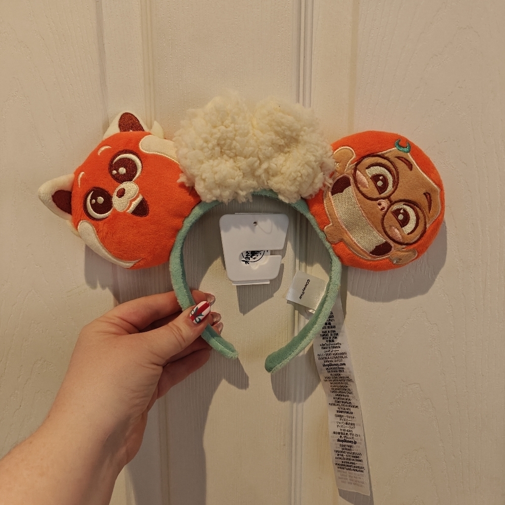 NWT DISNEY PARKS PIXAR TURNING RED PARK EARS